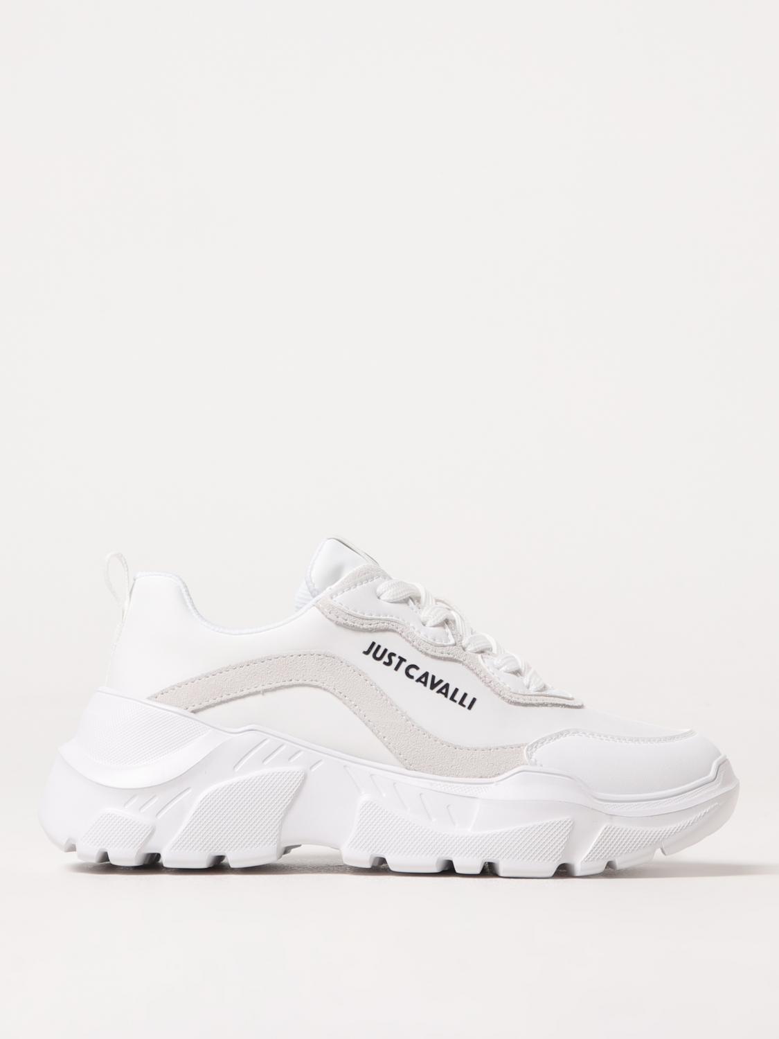 Just Cavalli Sneakers Damen Farbe Weiss In Weiss
