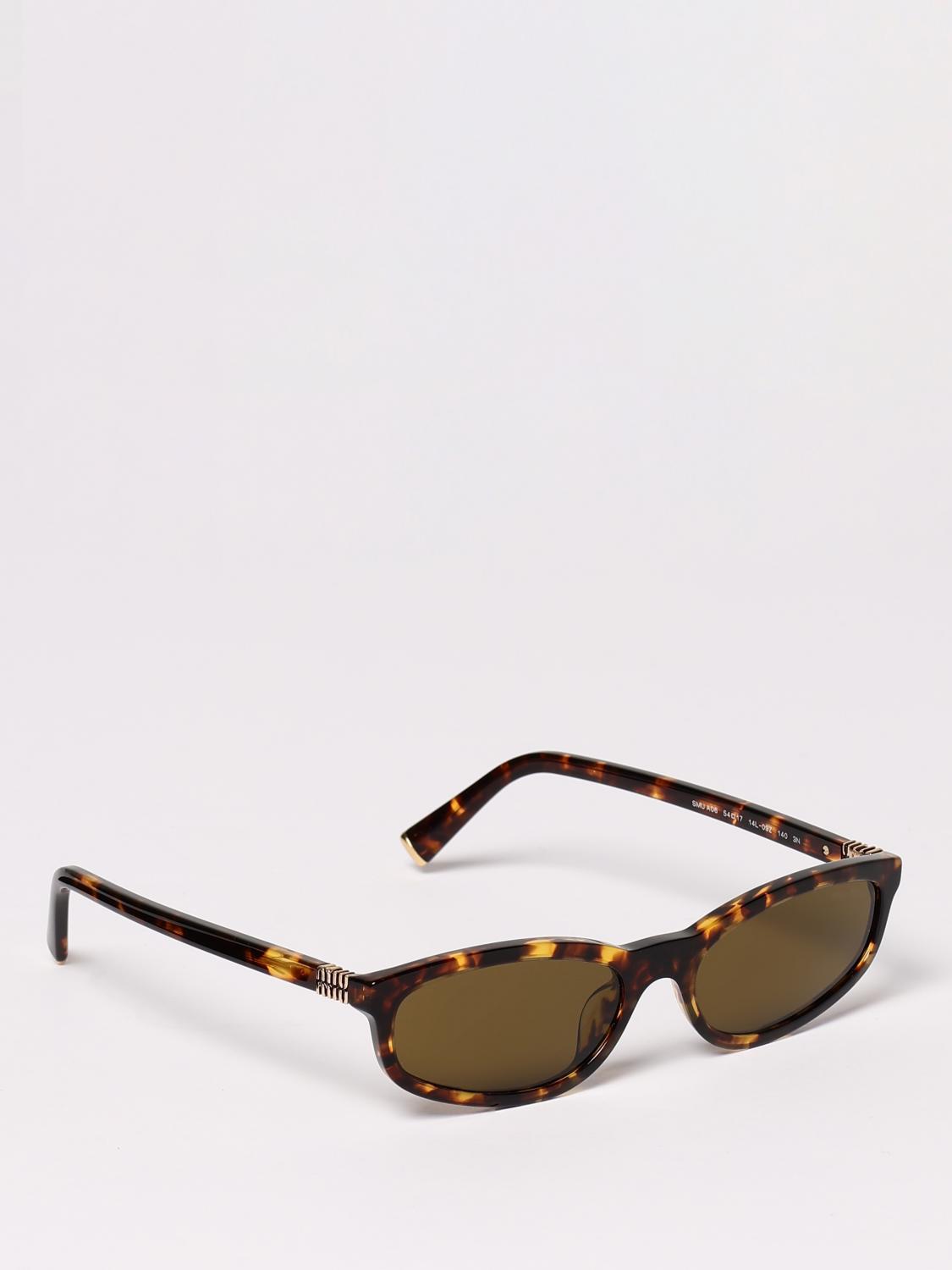 Miu Miu Sunglasses Miu Woman Color Brown
