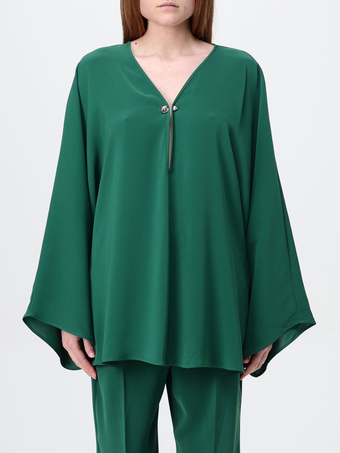 Max Mara Sweater Woman Studio In Green