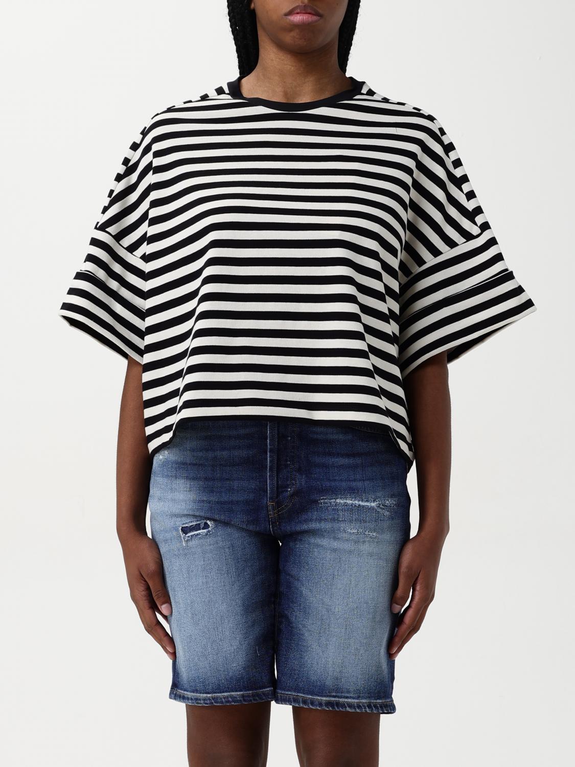 Dondup Sweatshirt Woman Color White In White