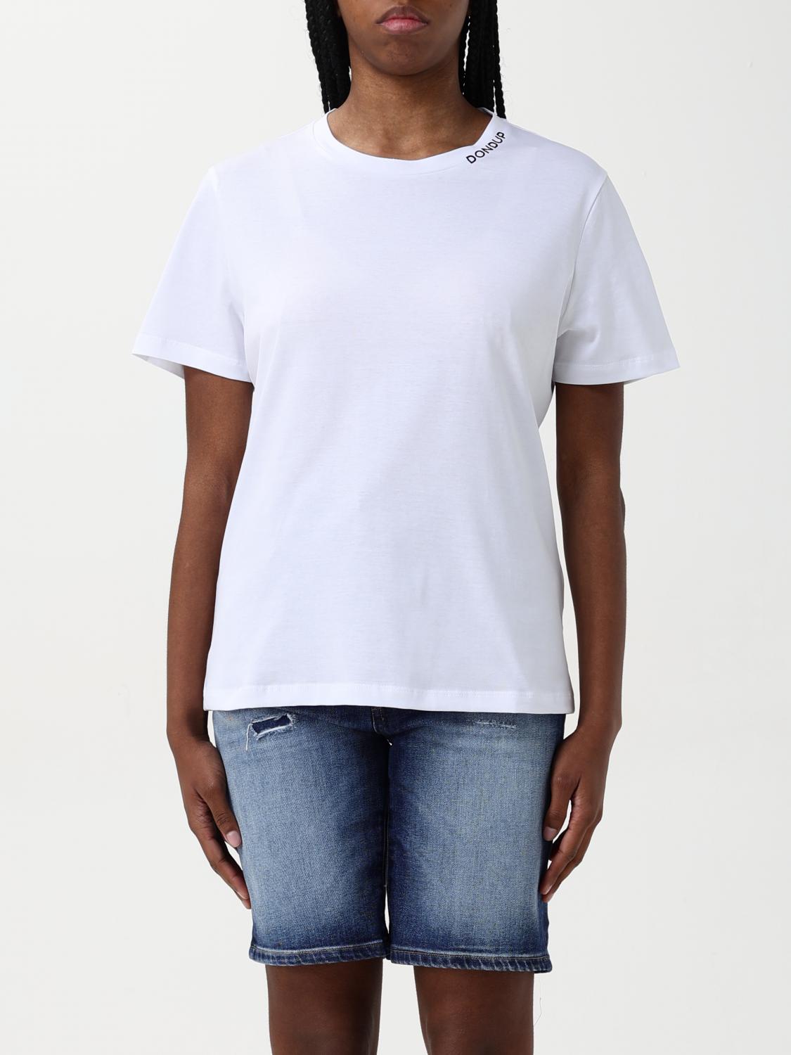 Dondup T-shirts And Polos White In White