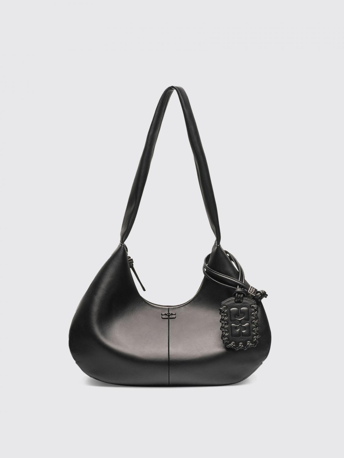 Shoulder Bag GANNI Woman color Black