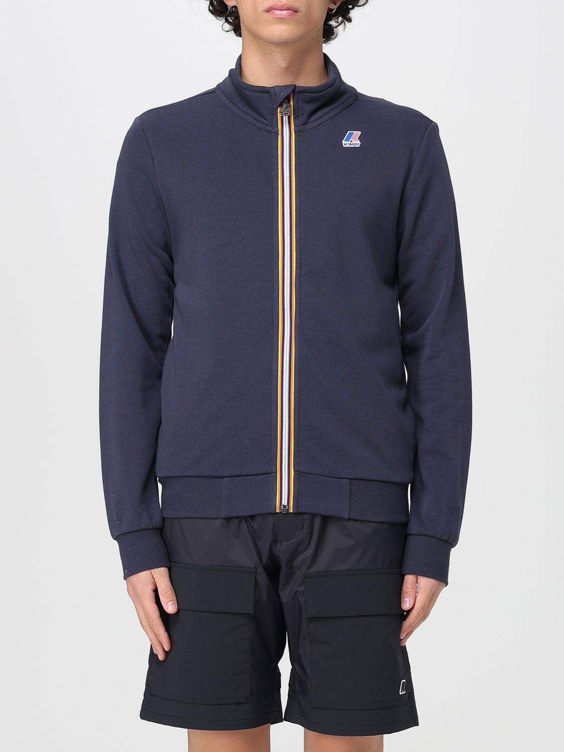 K-WAY SWEATSHIRT K-WAY MEN COLOR BLUE G71110009