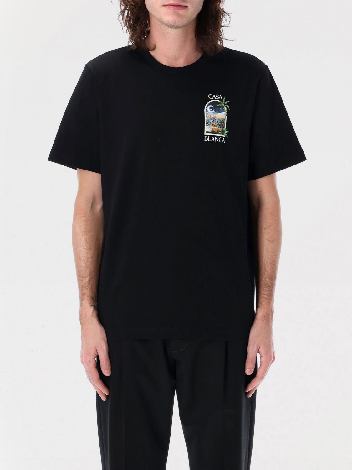 T-Shirt CASABLANCA Men color Black