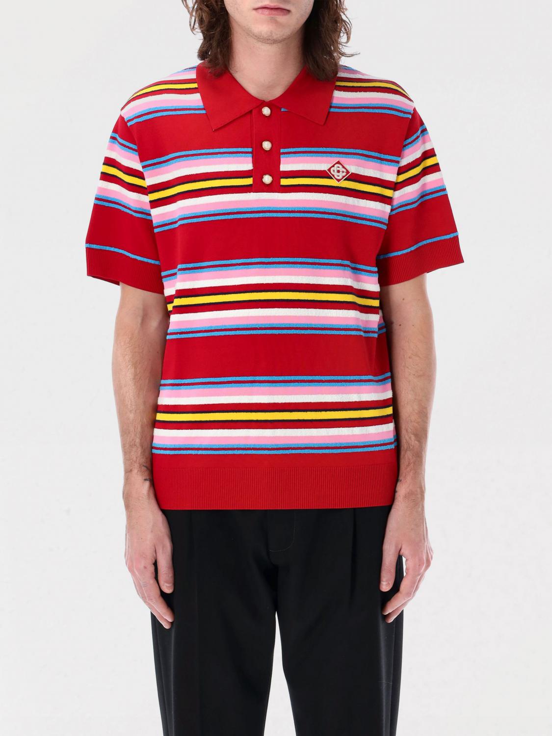 Polo Shirt CASABLANCA Men color Red