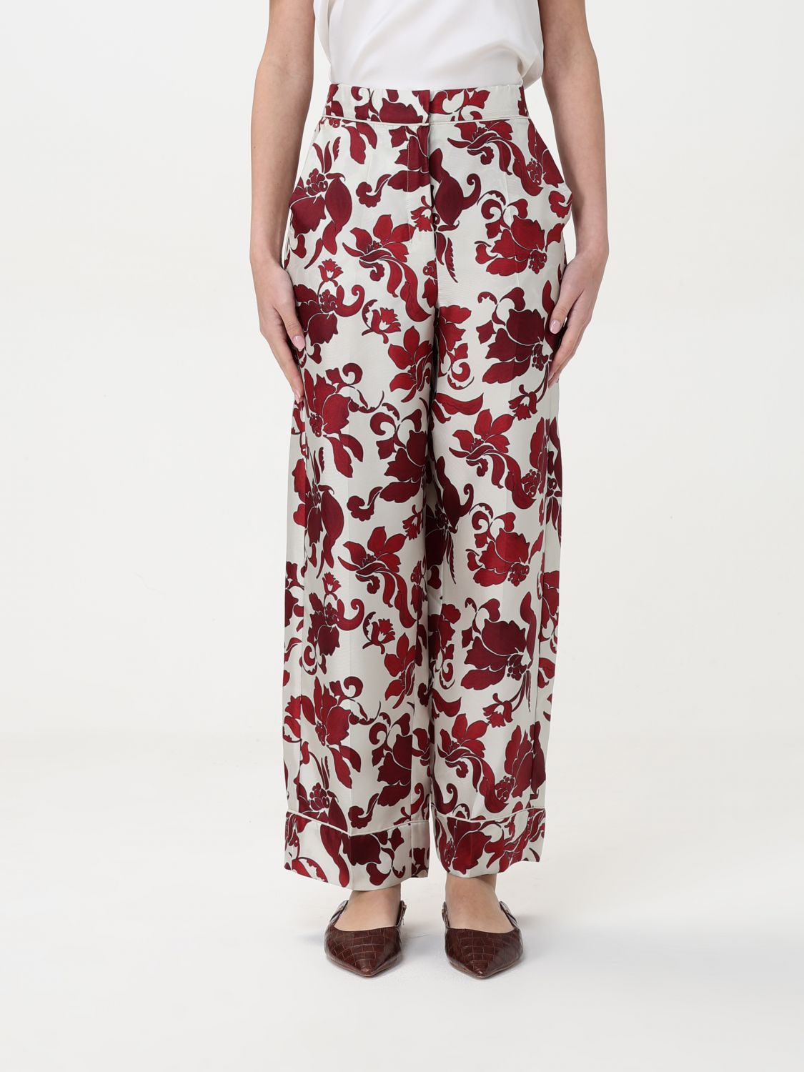 's Max Mara Trousers In Red