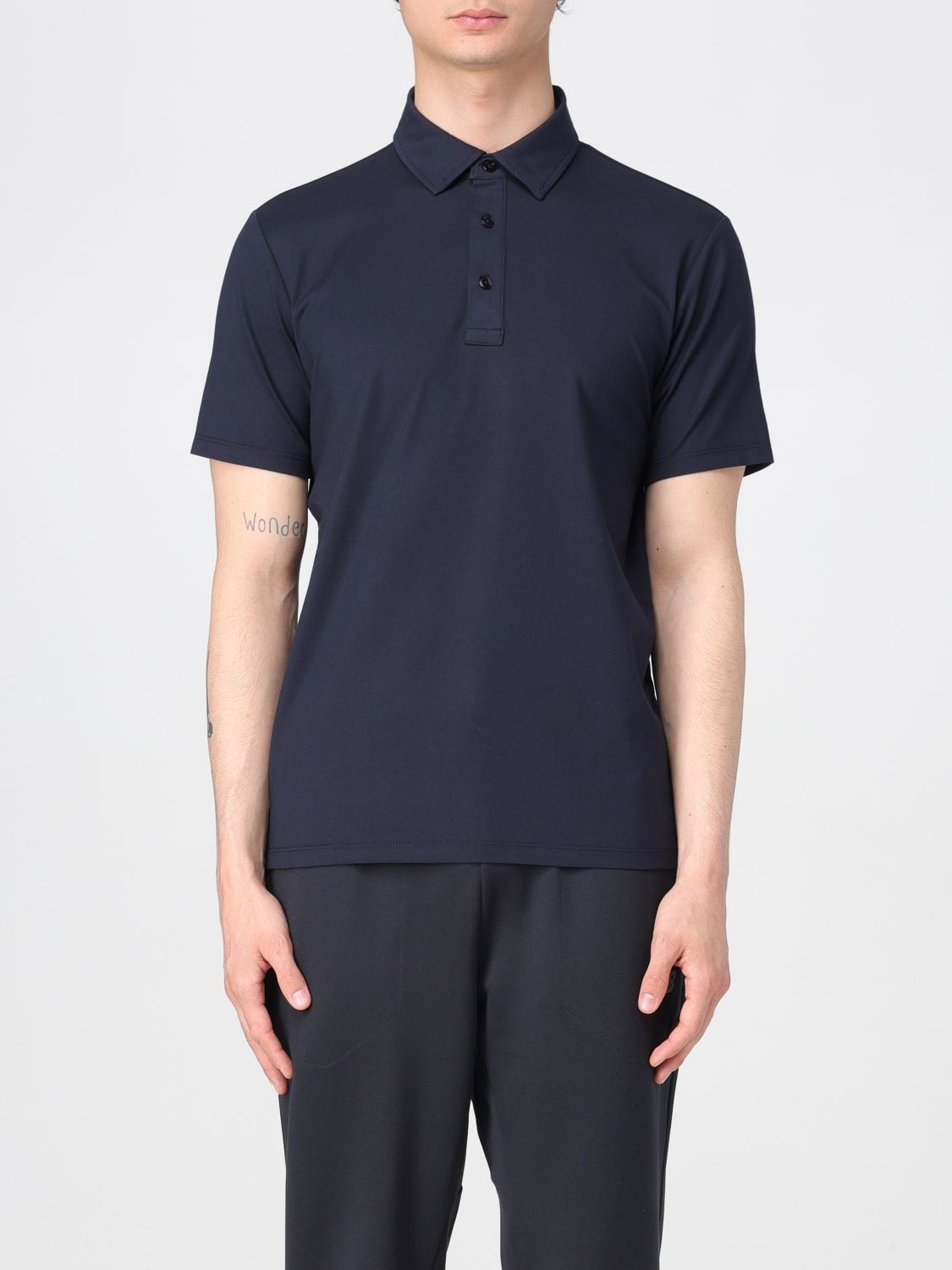 Peuterey Polo Shirt Men Color Blue In Blue