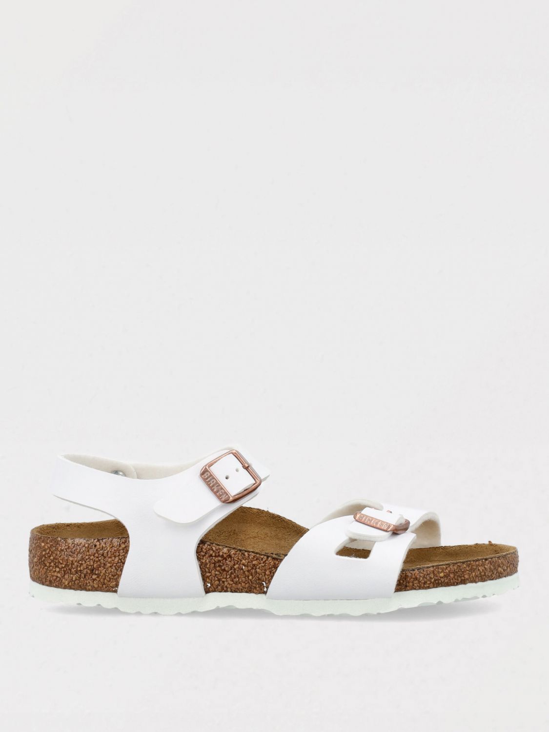 Shop Birkenstock Shoes  Kids Color White In Weiss