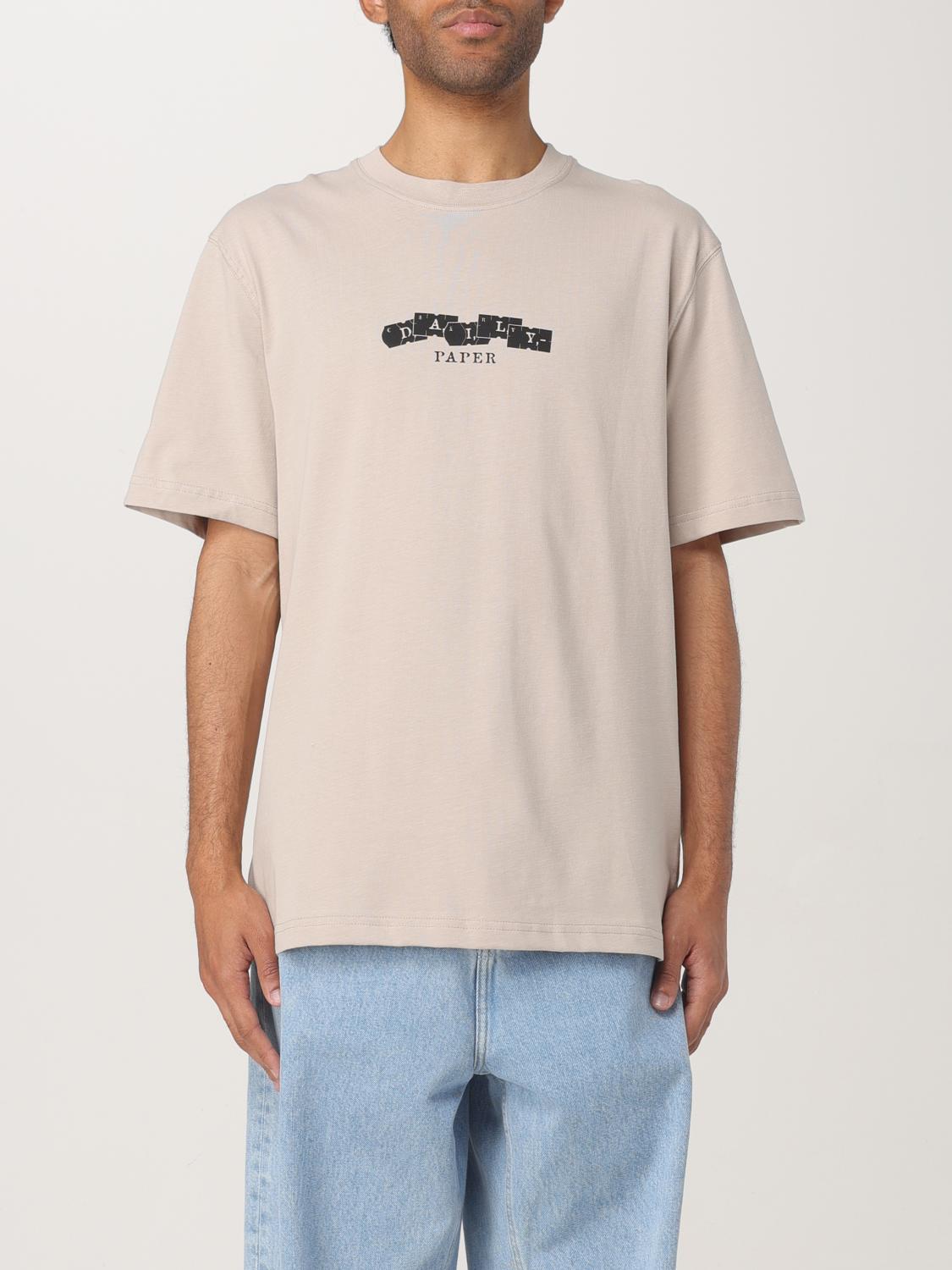 Daily Paper Nacreous Clouds T-shirt In Beige