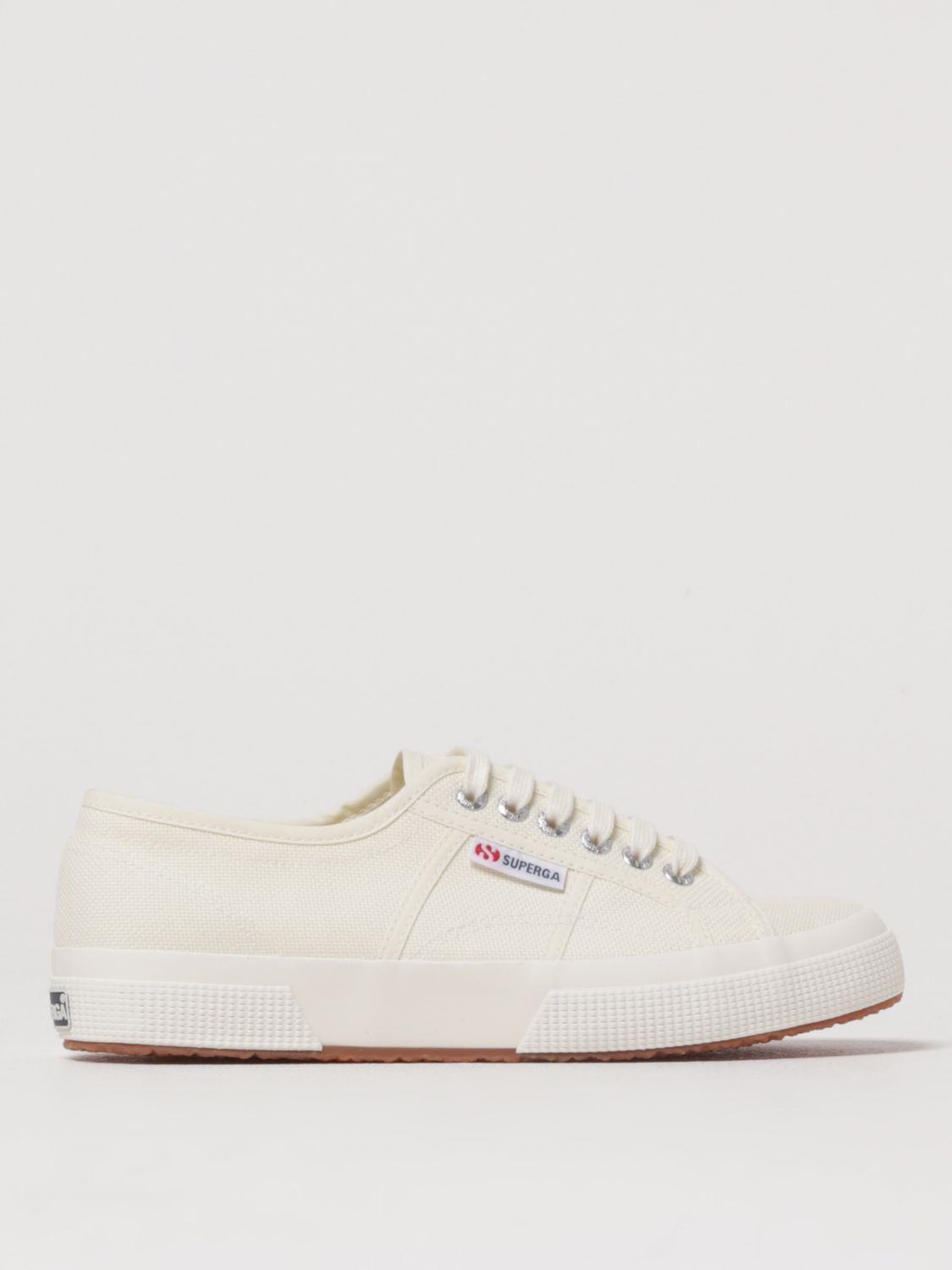 Superga Natural Cotton Sneaker In Neutral