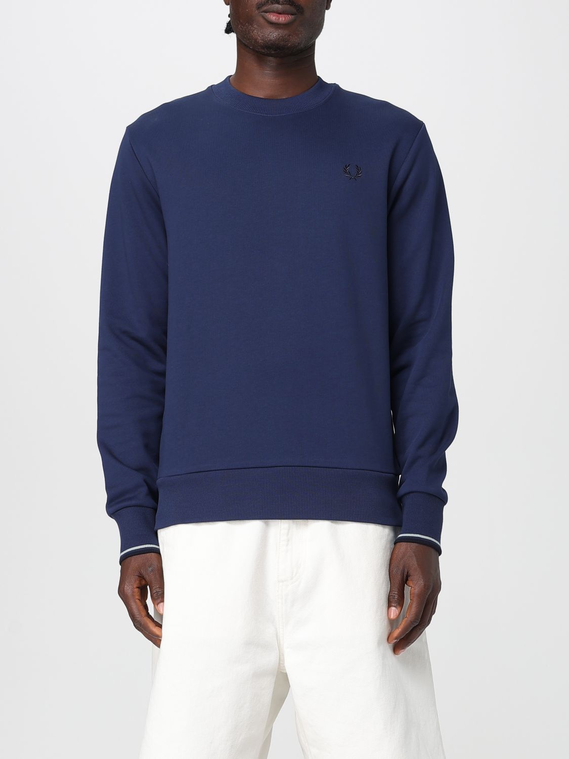 Fred Perry Sweatshirt  Men Color Blue 1