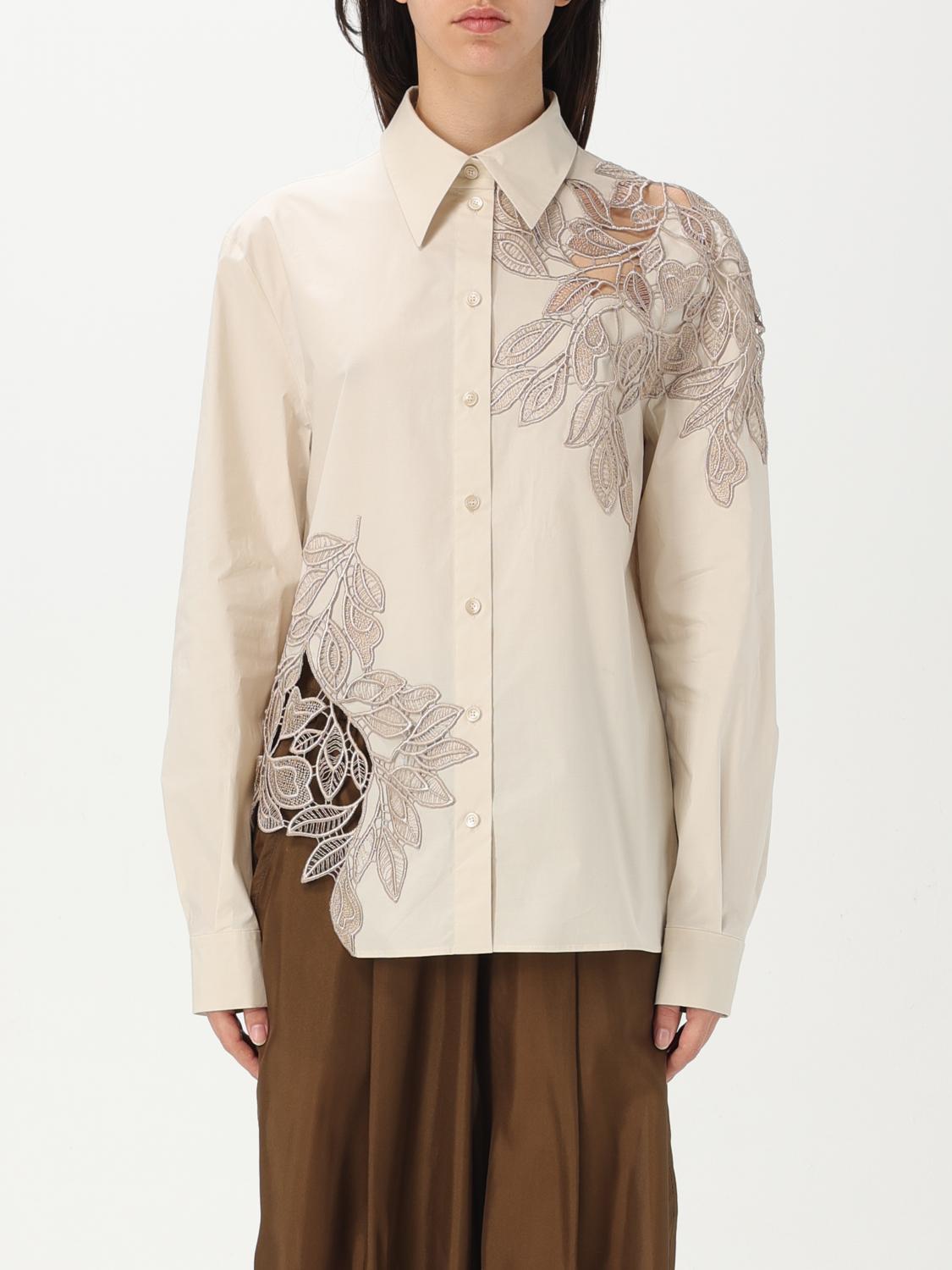Alberta Ferretti Hemdbluse Damen Farbe Cream In Cream