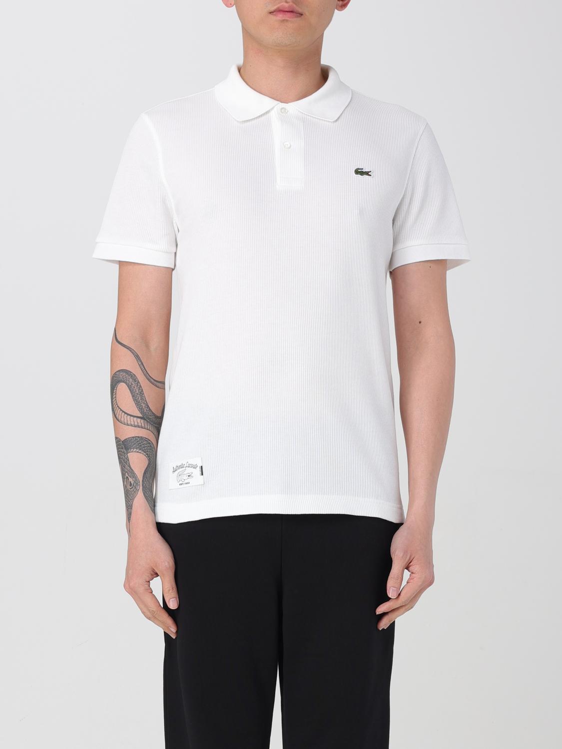 Lacoste Polo  Herren Farbe Weiss In Weiss