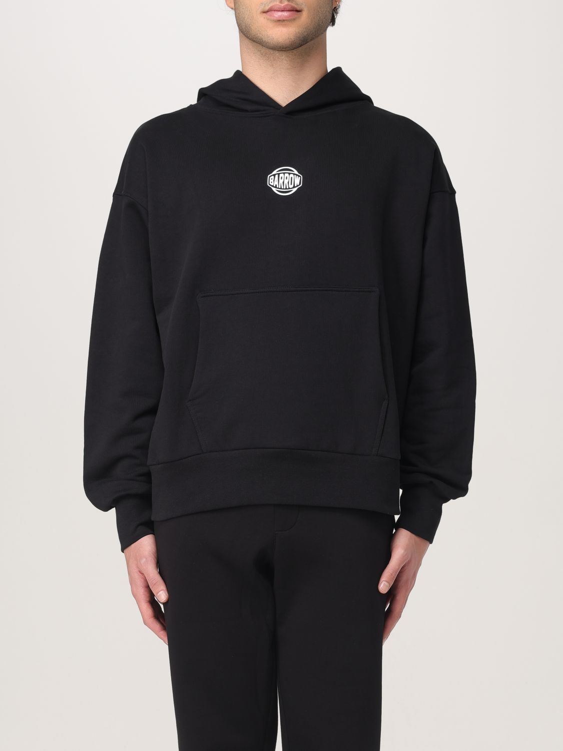 Shop Barrow Sweatshirt Men Color Black