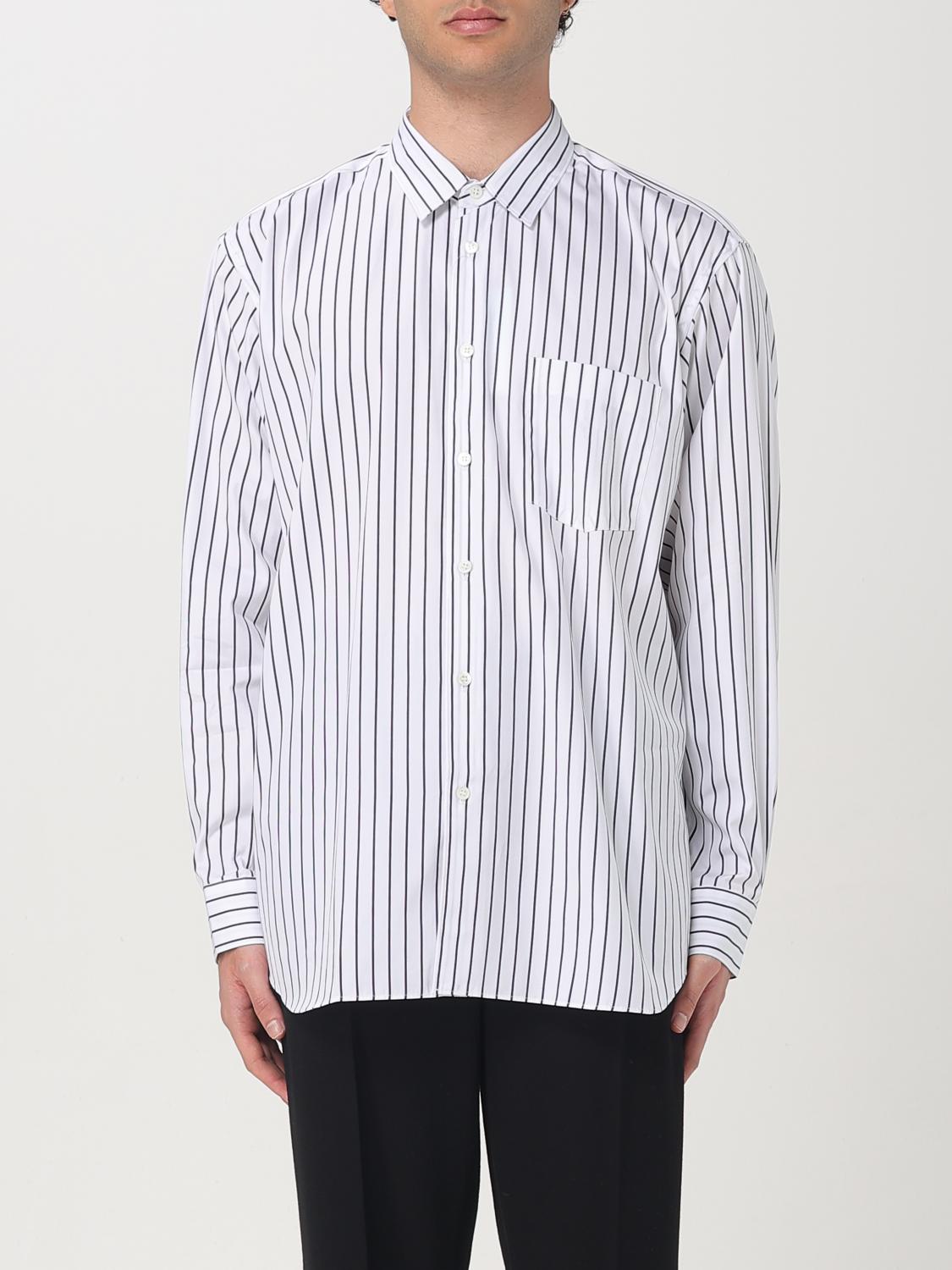 Comme Des Garçons Shirt Comme Des Garcons Men Color Striped In Striped