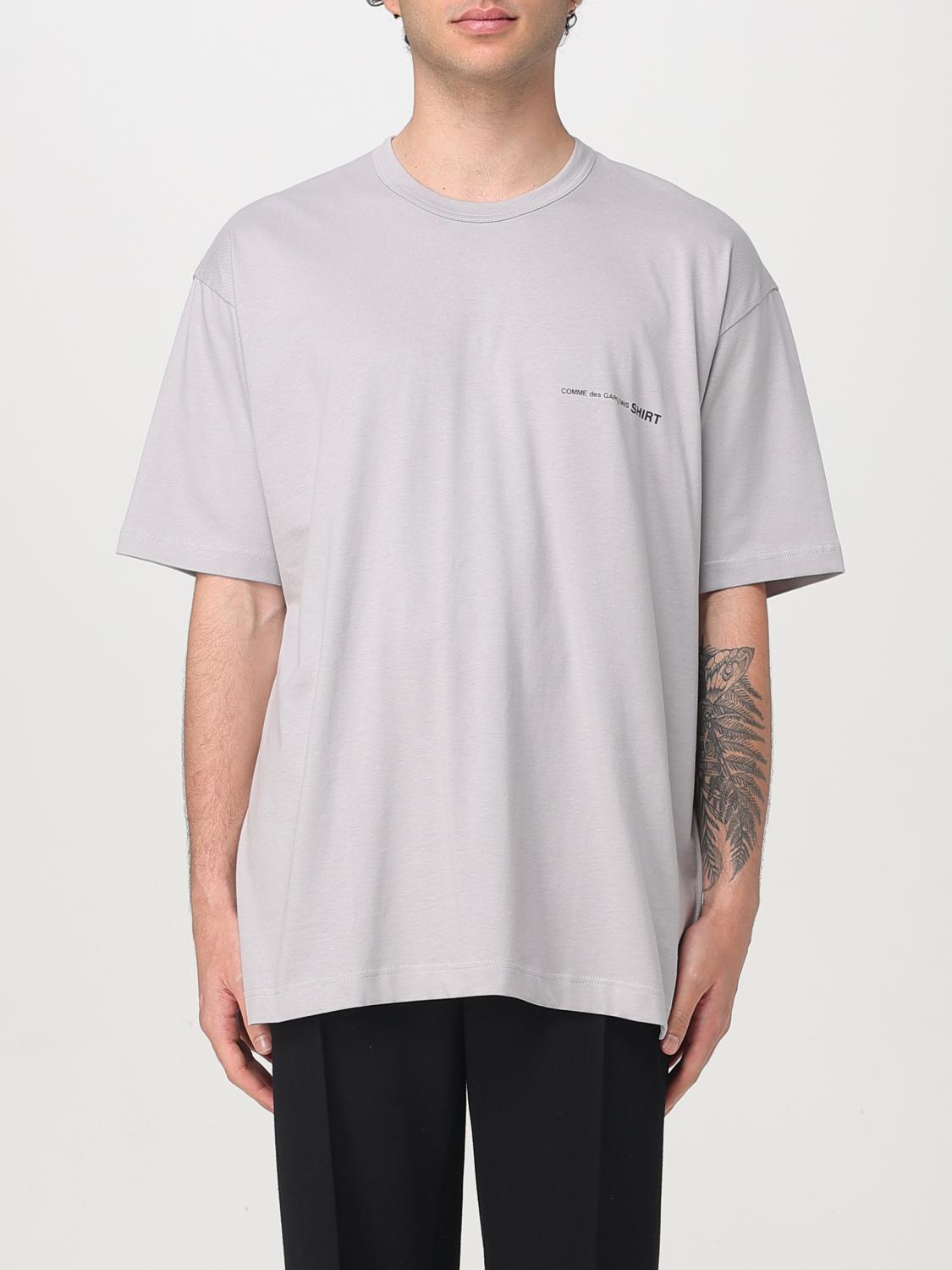 Comme Des Garçons T-shirt Comme Des Garcons Men Color Grey In Grau