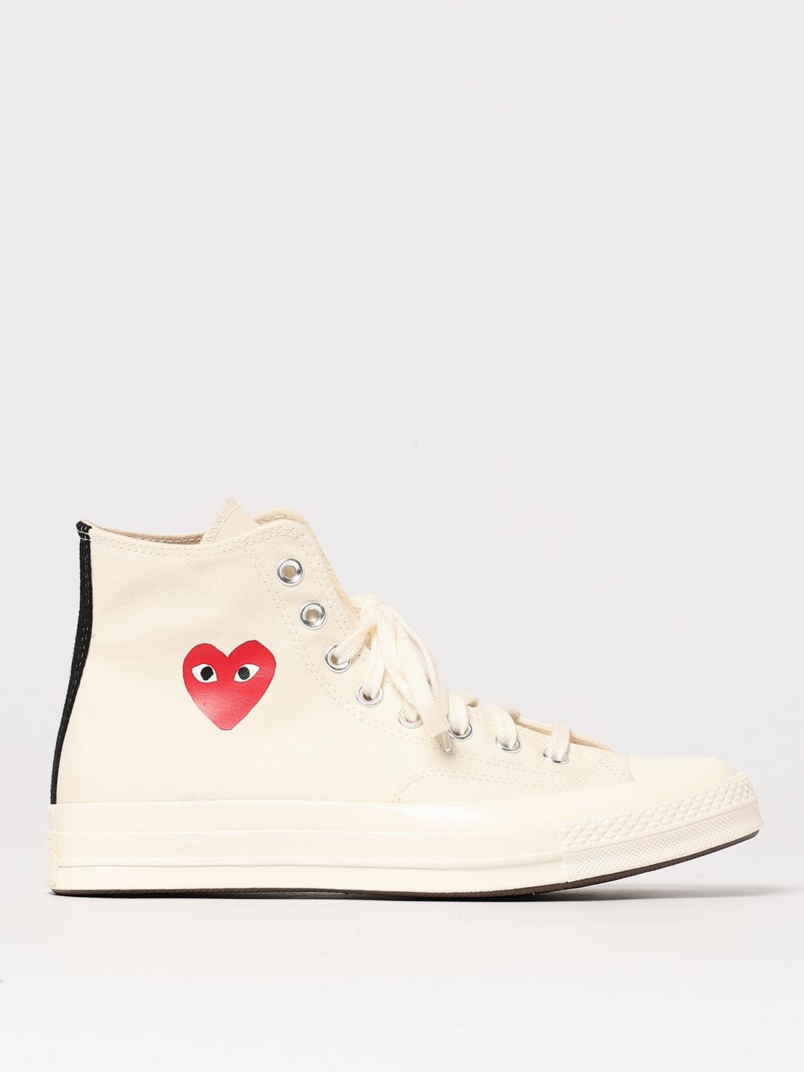 Comme Des Garçons Play X Converse Sneakers Men Color White In Weiss