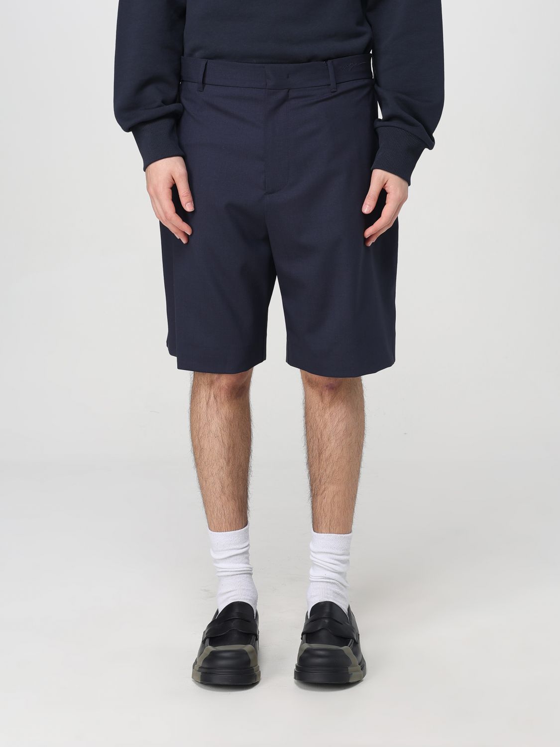 Msgm Shorts Herren Farbe Blau In Blau