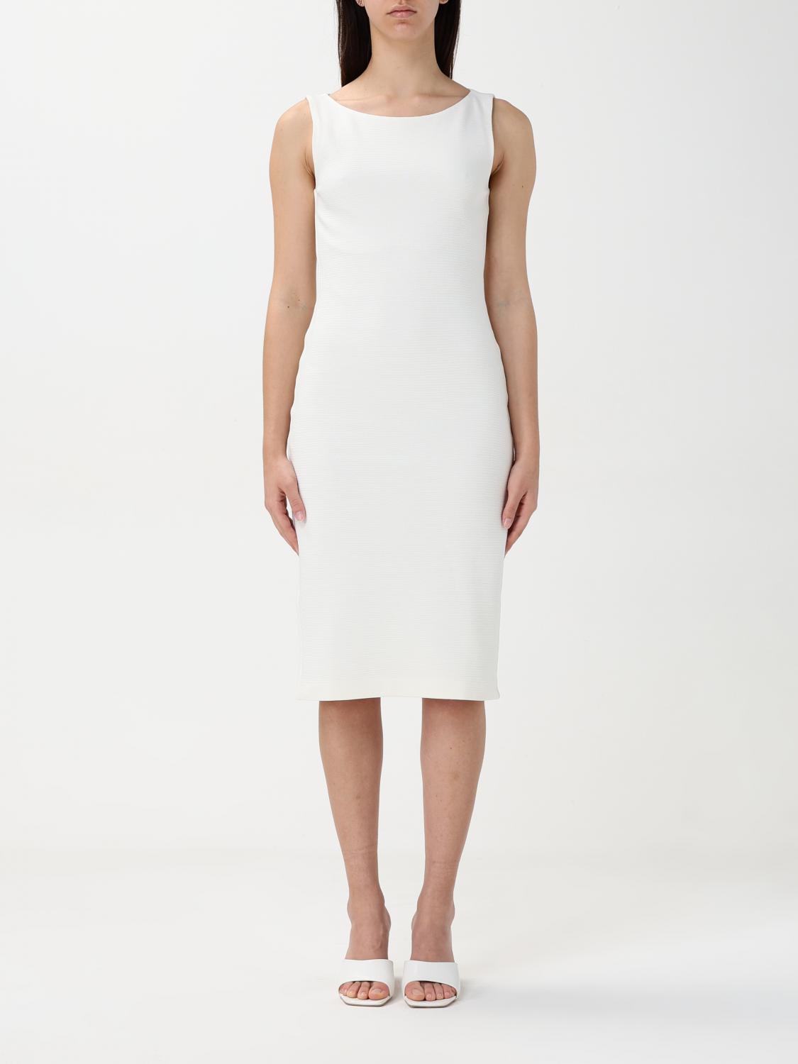 EMPORIO ARMANI DRESS EMPORIO ARMANI WOMAN COLOR WHITE G71958001