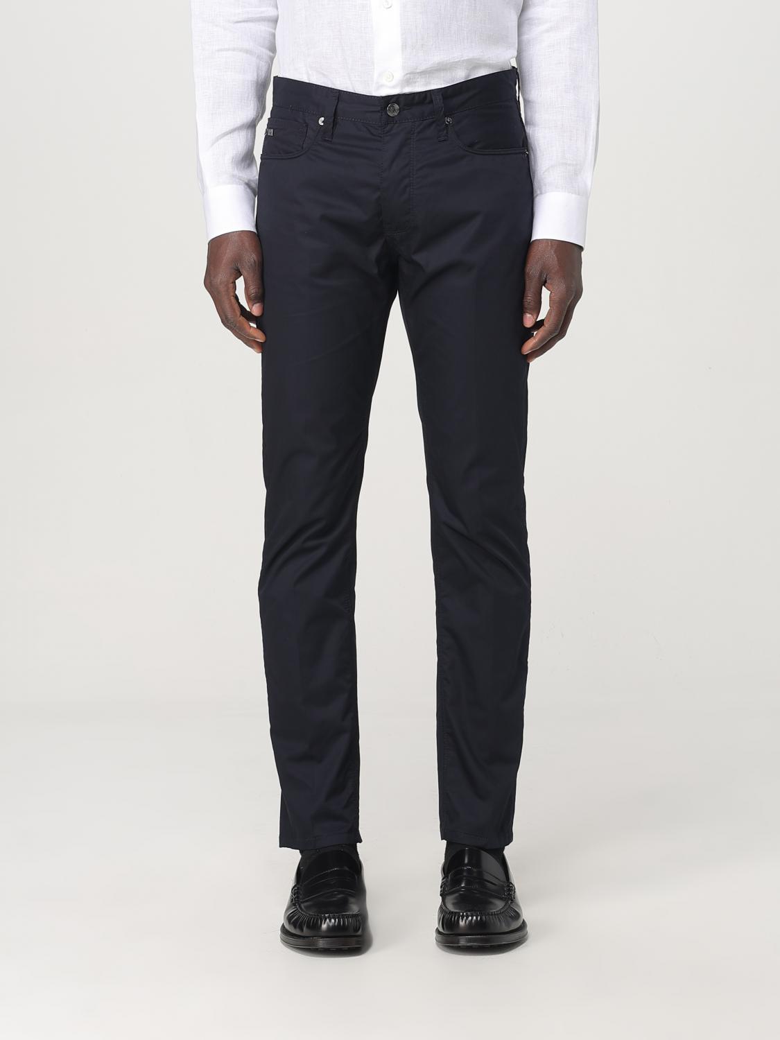 Emporio Armani Jeans Men Color Navy In Navy