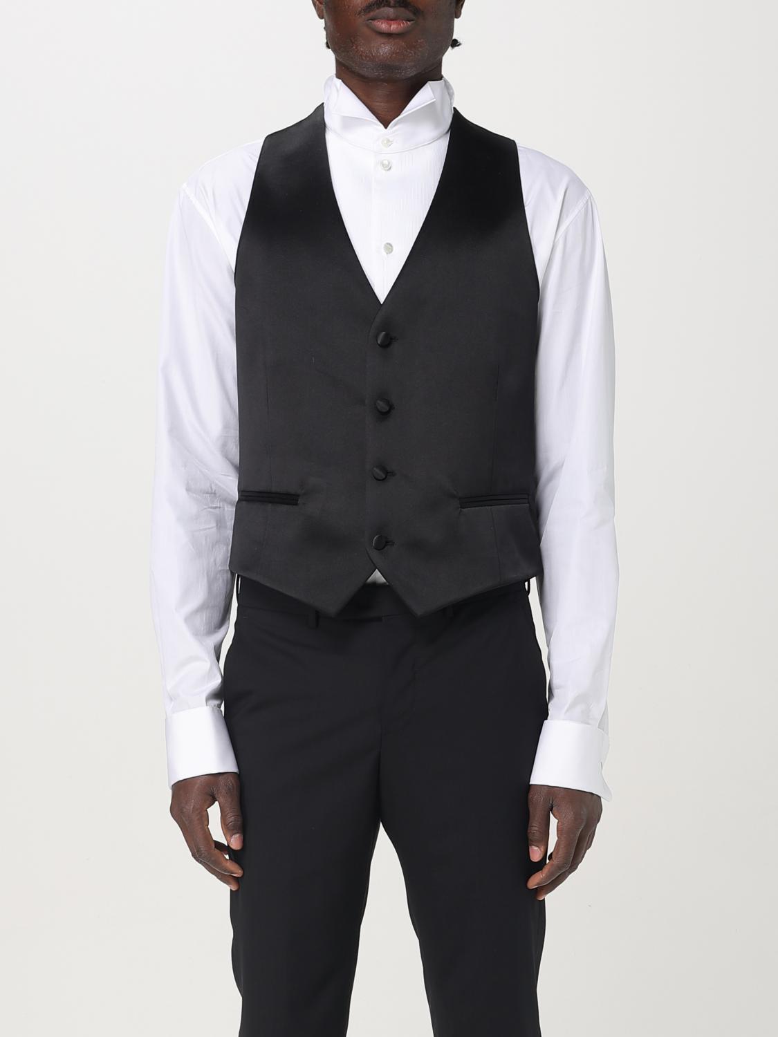 Suit Vest EMPORIO ARMANI Men color Black