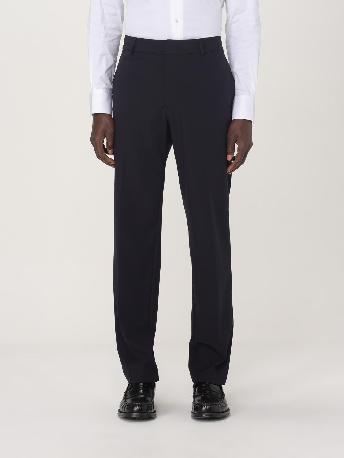 Emporio Armani Pants Men Color Black In Navy