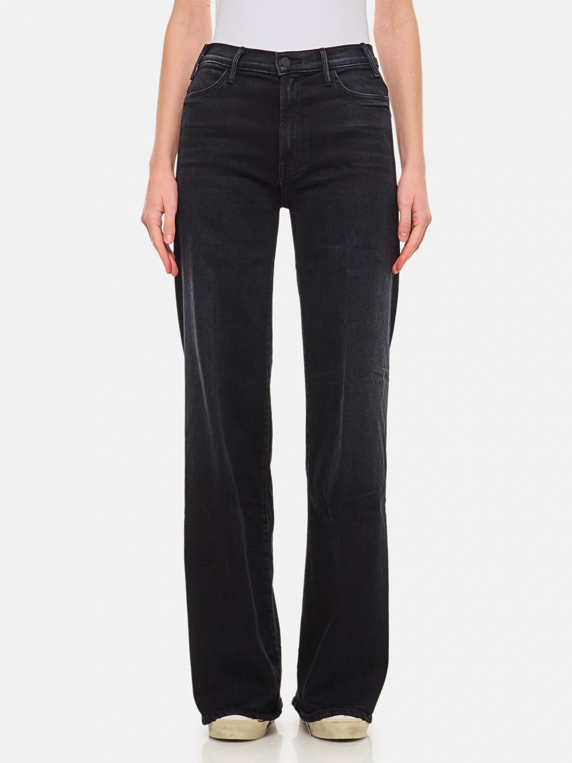 MOTHER JEANS MOTHER WOMAN COLOR BLACK G72117002