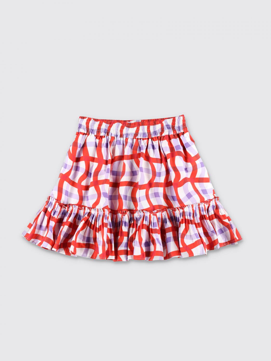 STELLA MCCARTNEY SKIRT STELLA MCCARTNEY KIDS KIDS COLOR RED G72138014