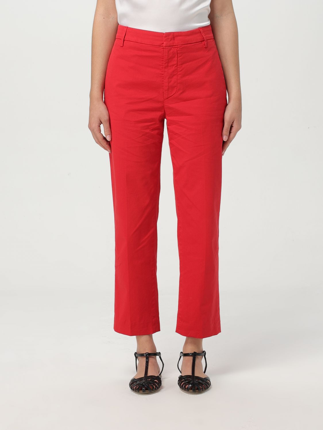 Dondup Pants In Geranium