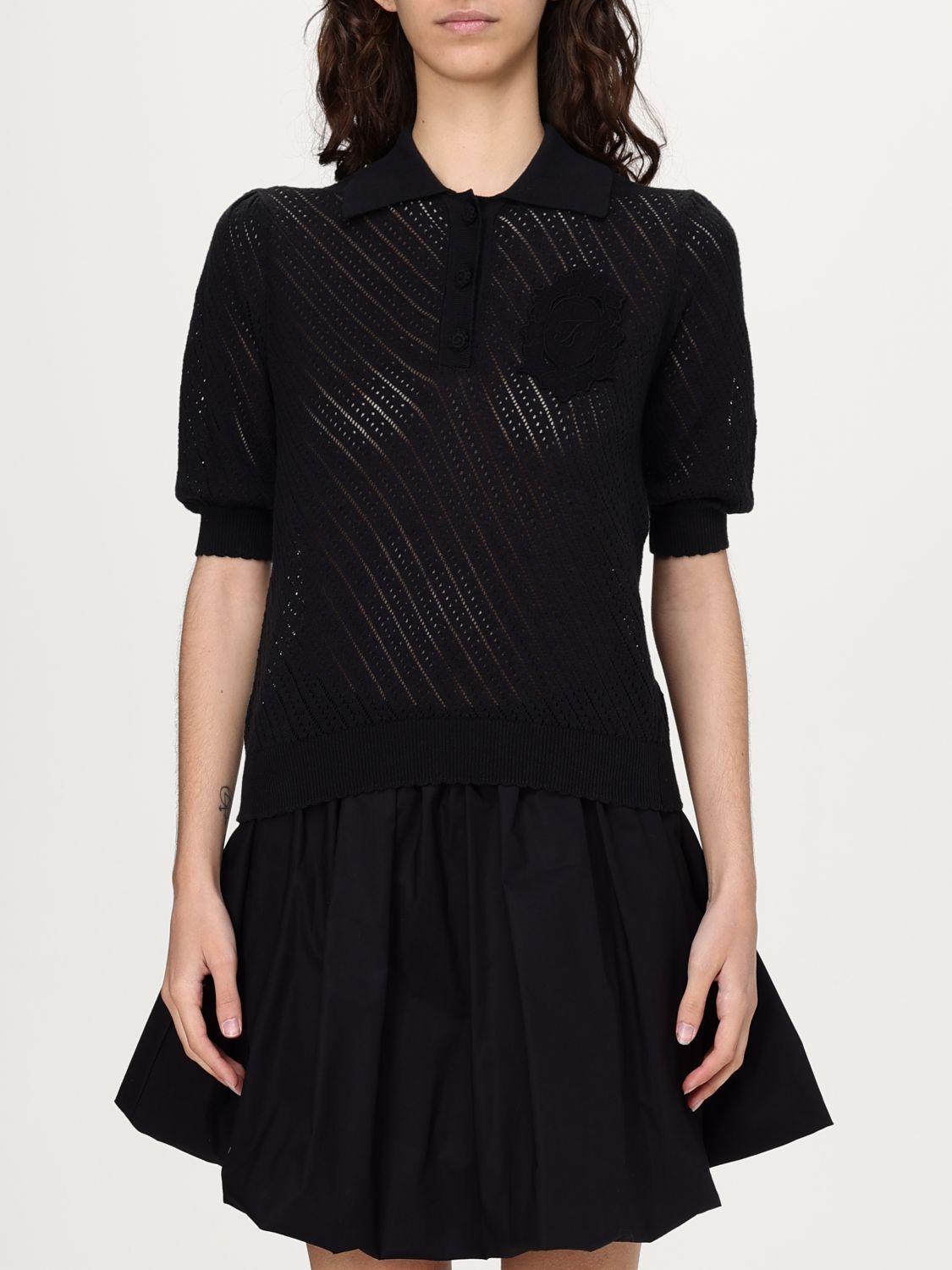 Twinset Sweater  Woman Color Black