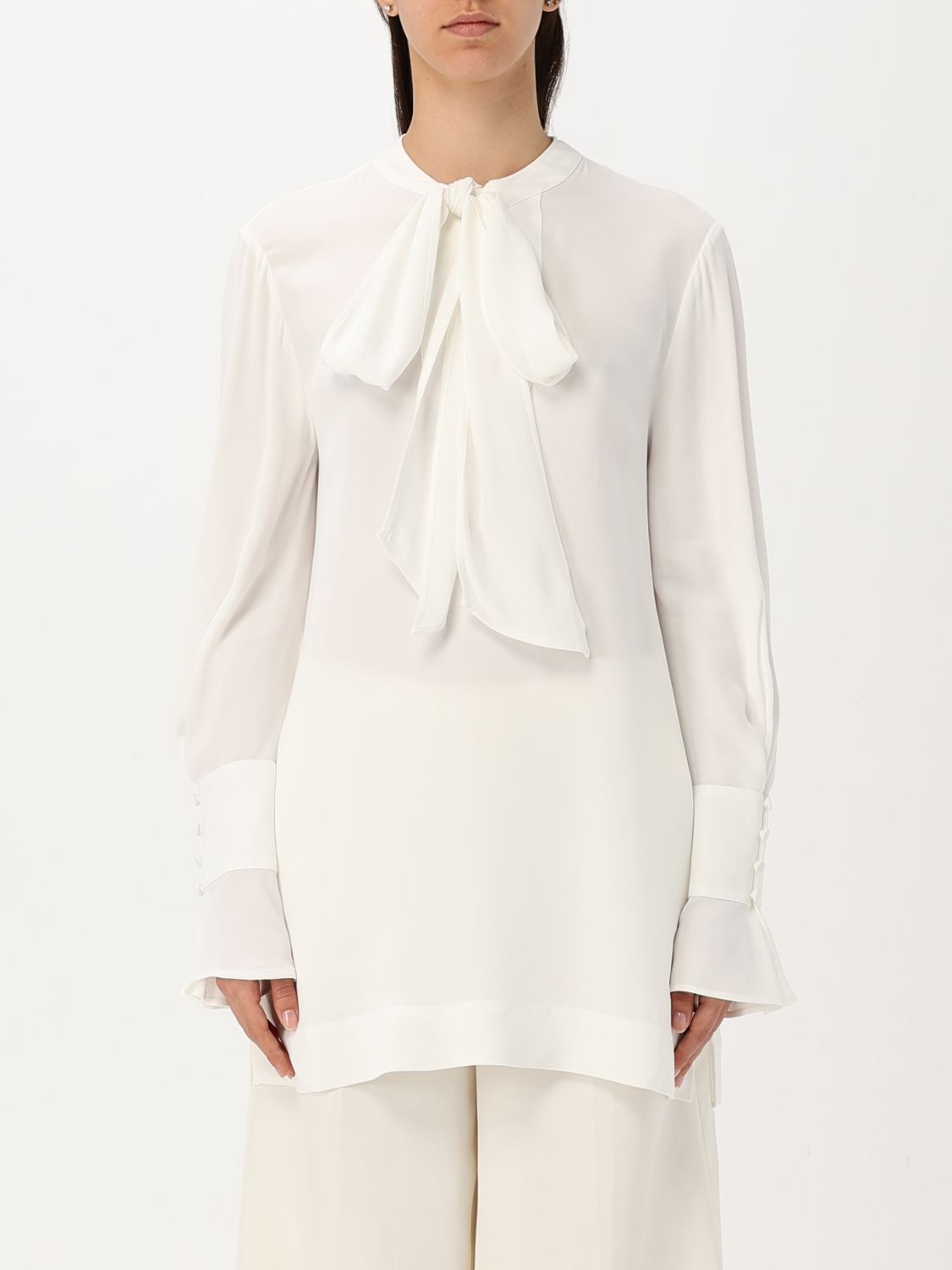 Shop Twinset Shirt Woman Color White