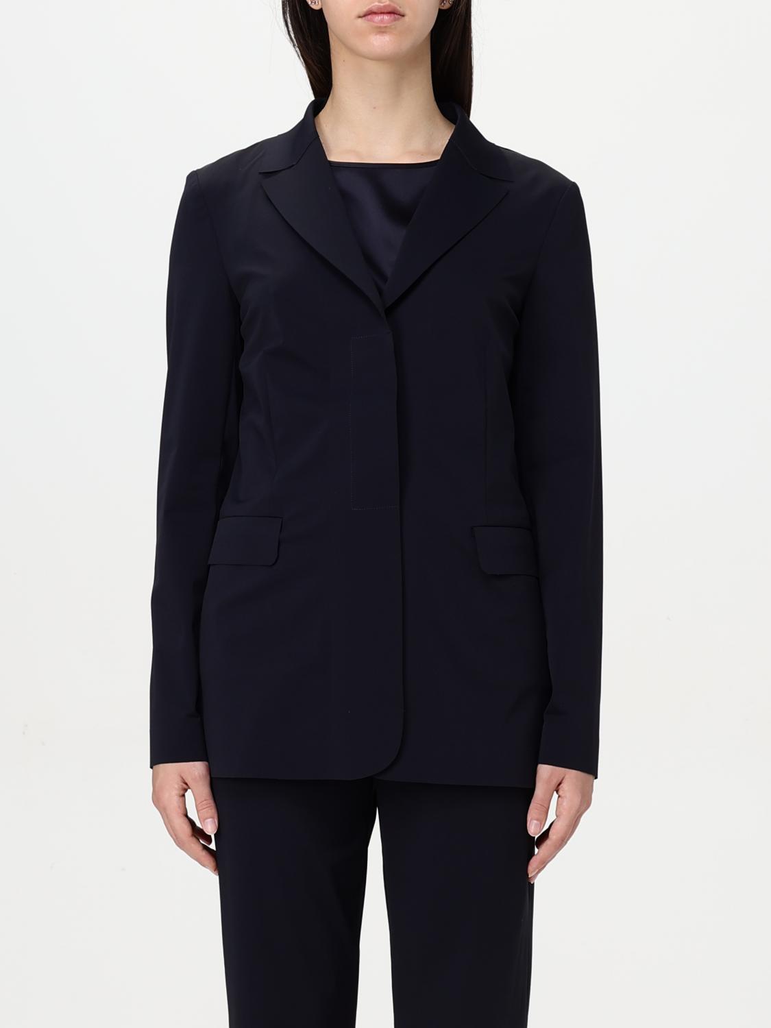 Max Mara Studio Blazer Woman Black In Black