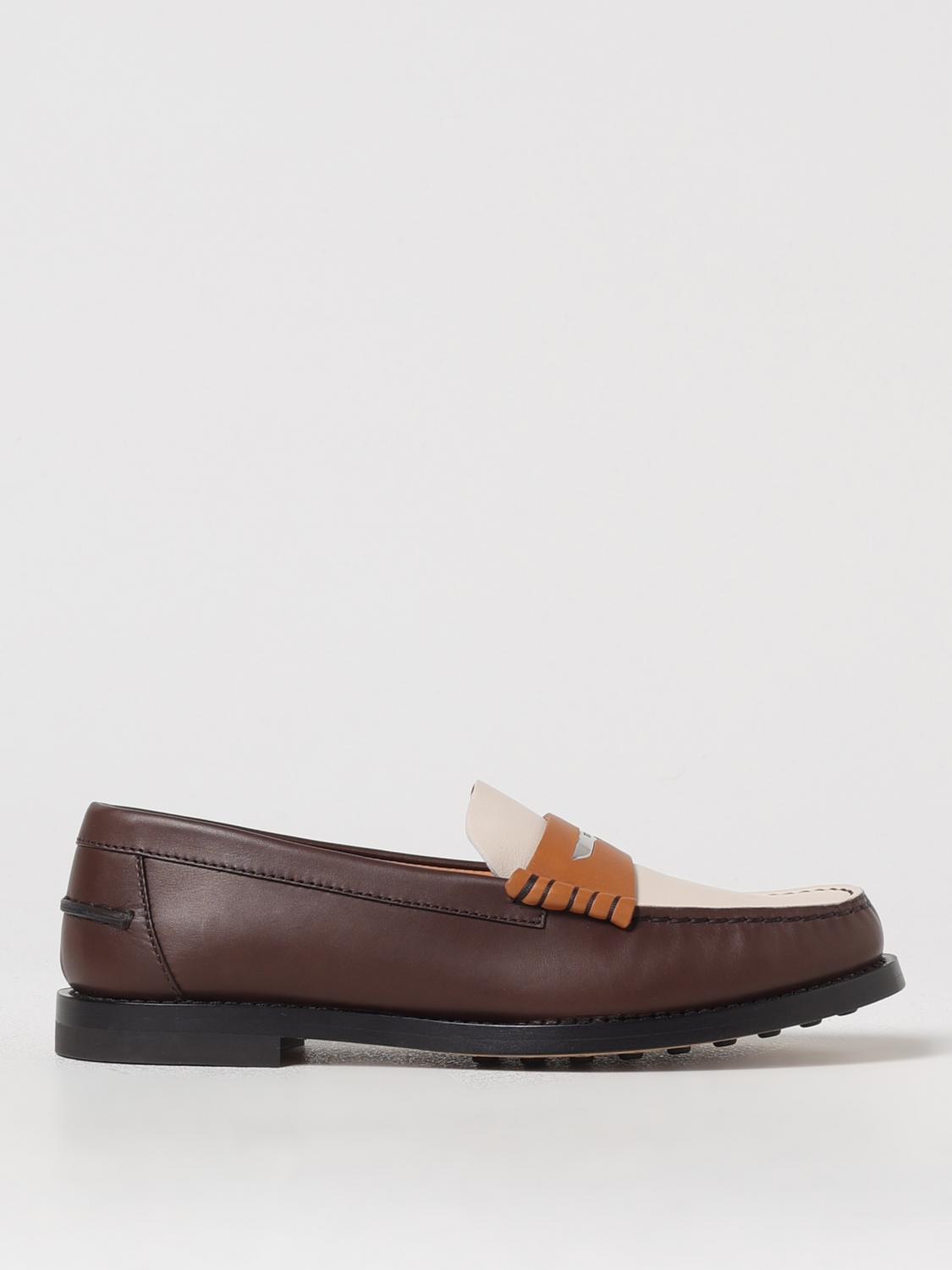 Tod's Loafers Woman Color Brown In Brown