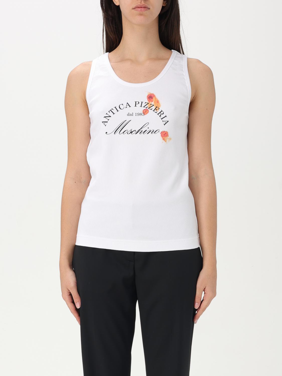 Moschino Top  Couture Woman Color White In Weiss