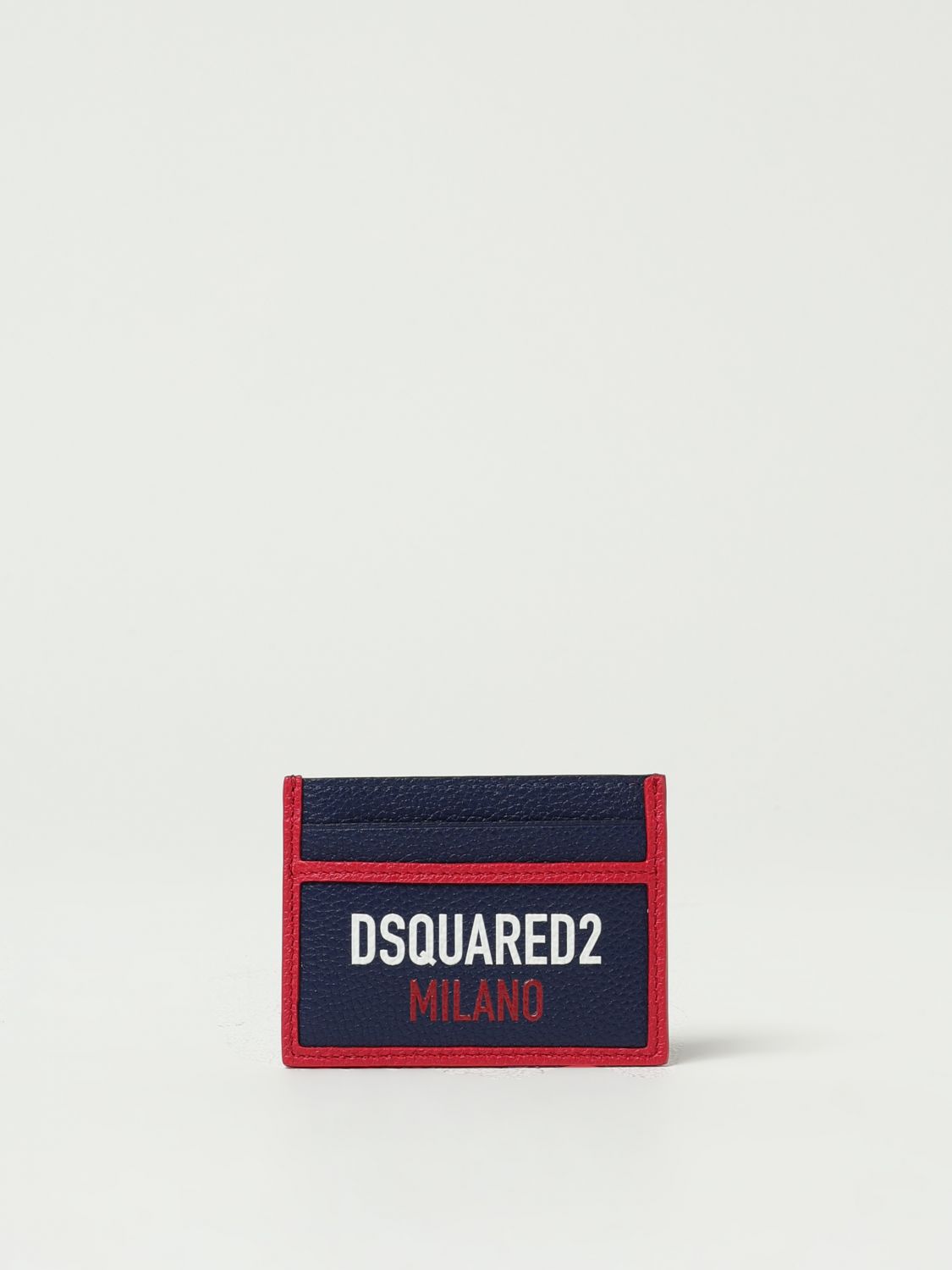 Dsquared2 Milano Credit Card Holder In Blue
