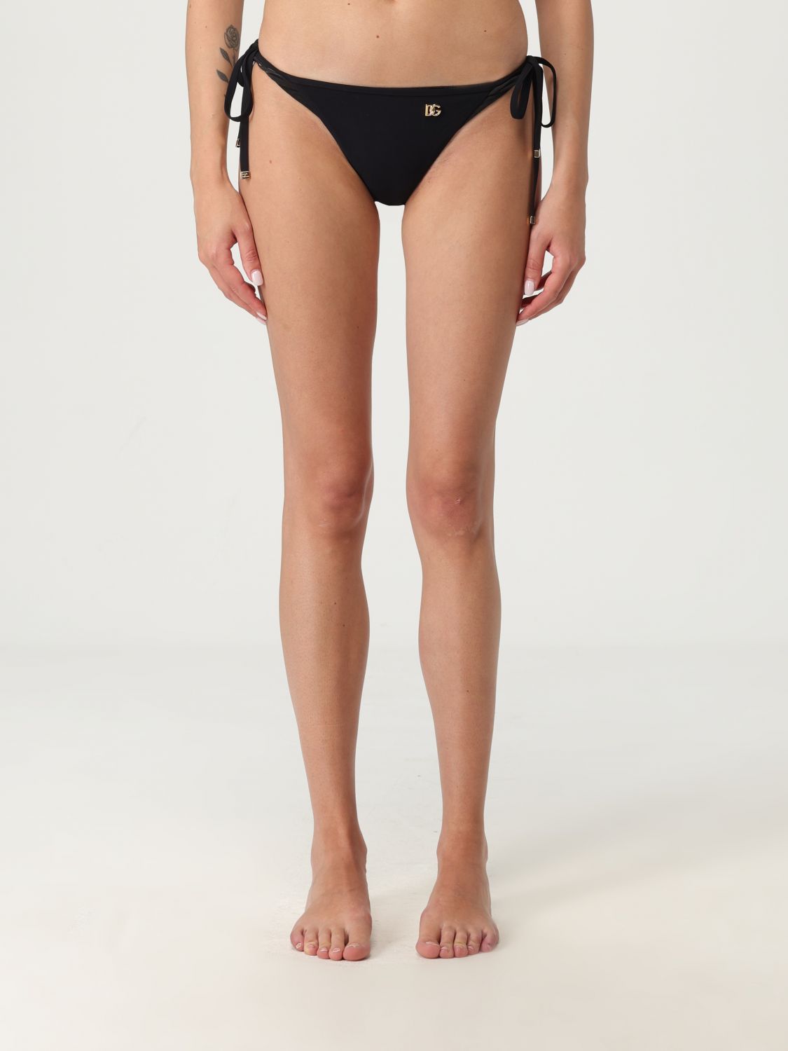 Dolce & Gabbana Black Balconette Bikini In Black