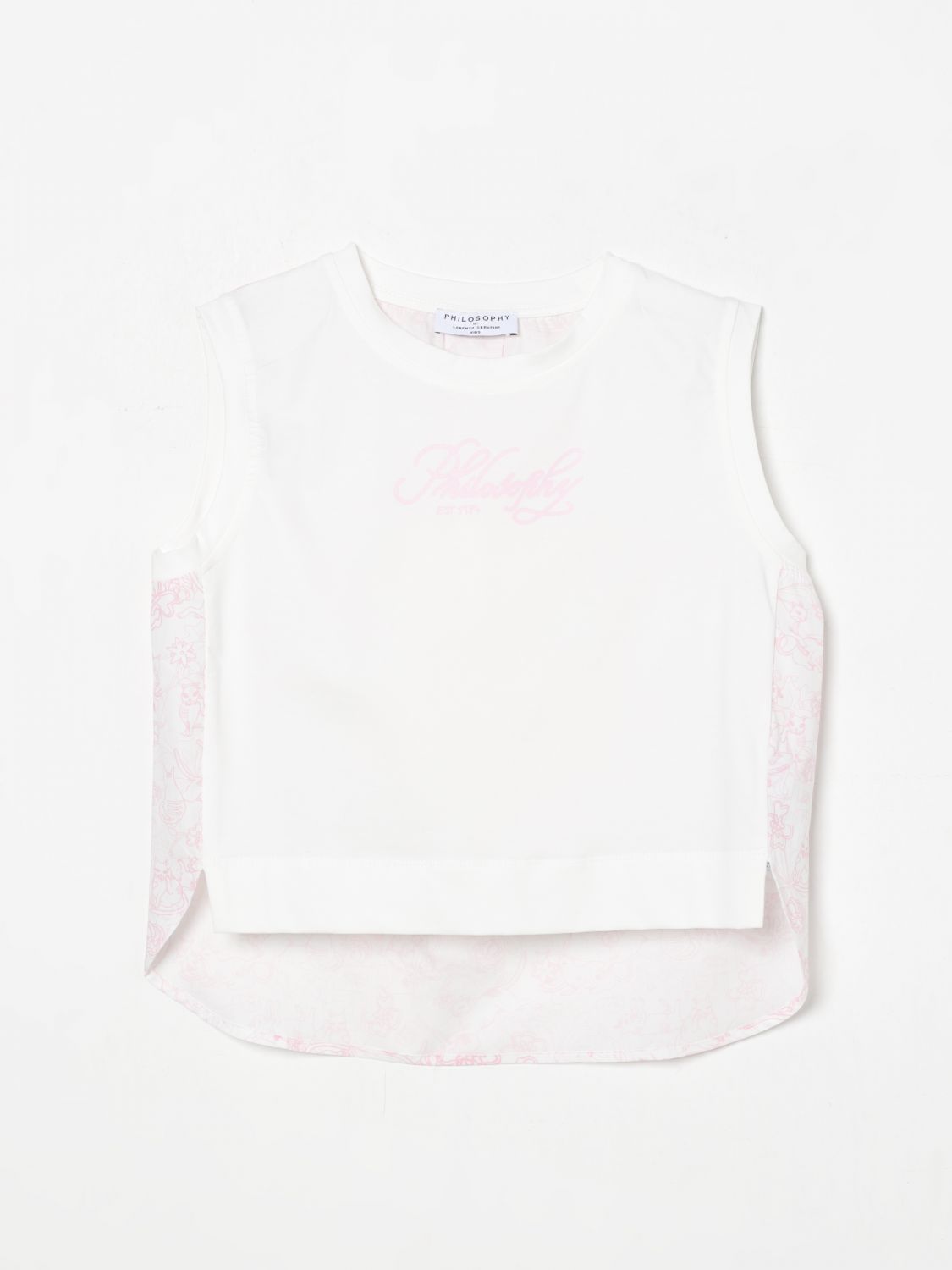 Philosophy Di Lorenzo Serafini T-shirt Kids Color Cream In Cream