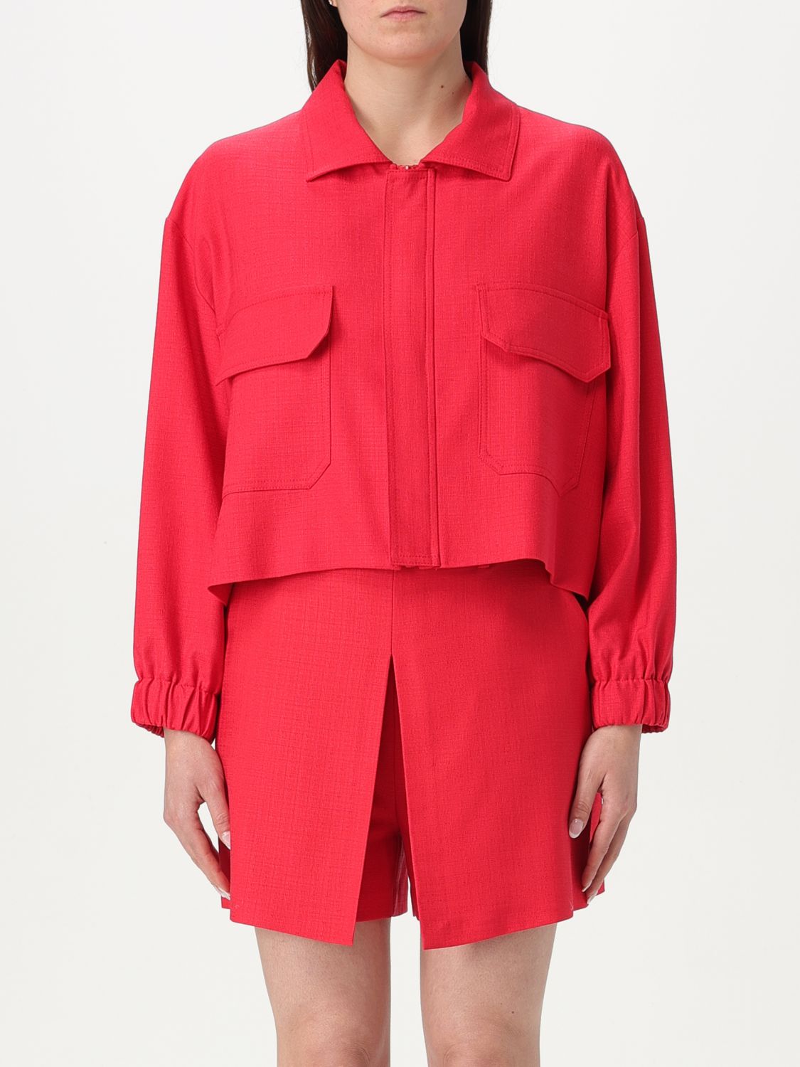 SIMONA CORSELLINI SHIRT SIMONA CORSELLINI WOMAN COLOR RED G72471014