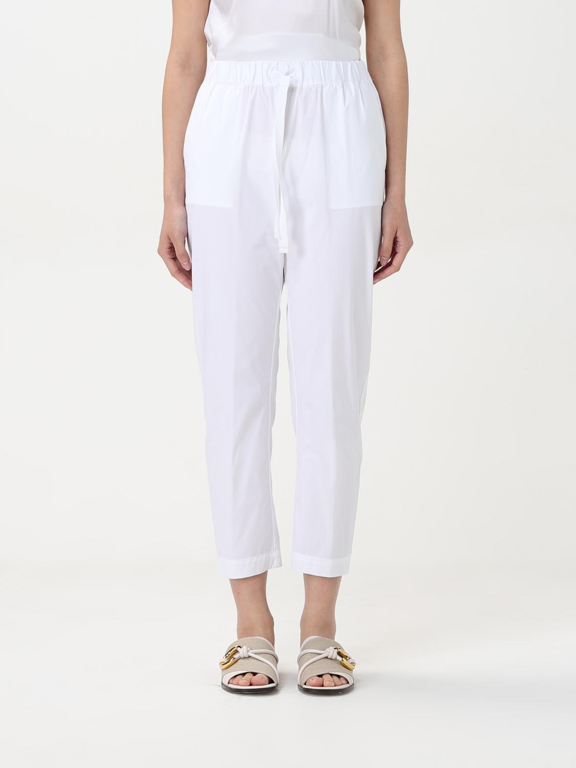 SEMICOUTURE PANTS SEMICOUTURE WOMAN COLOR WHITE G72501001