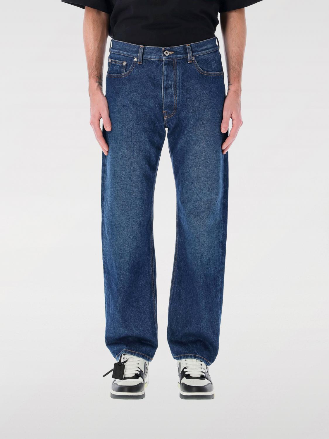 Off-white Skate Fit Jeans In Blau