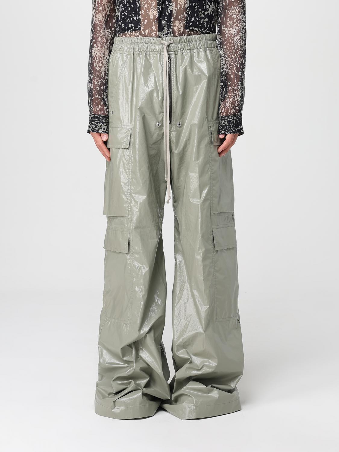 Rick Owens Cotton Cargo Trousers