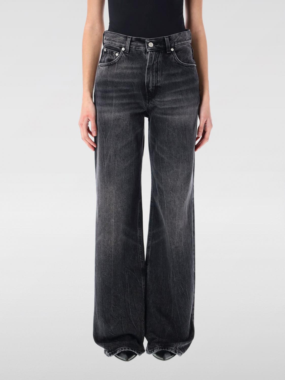 Haikure Winona Spider Black Jeans Black In Schwarz