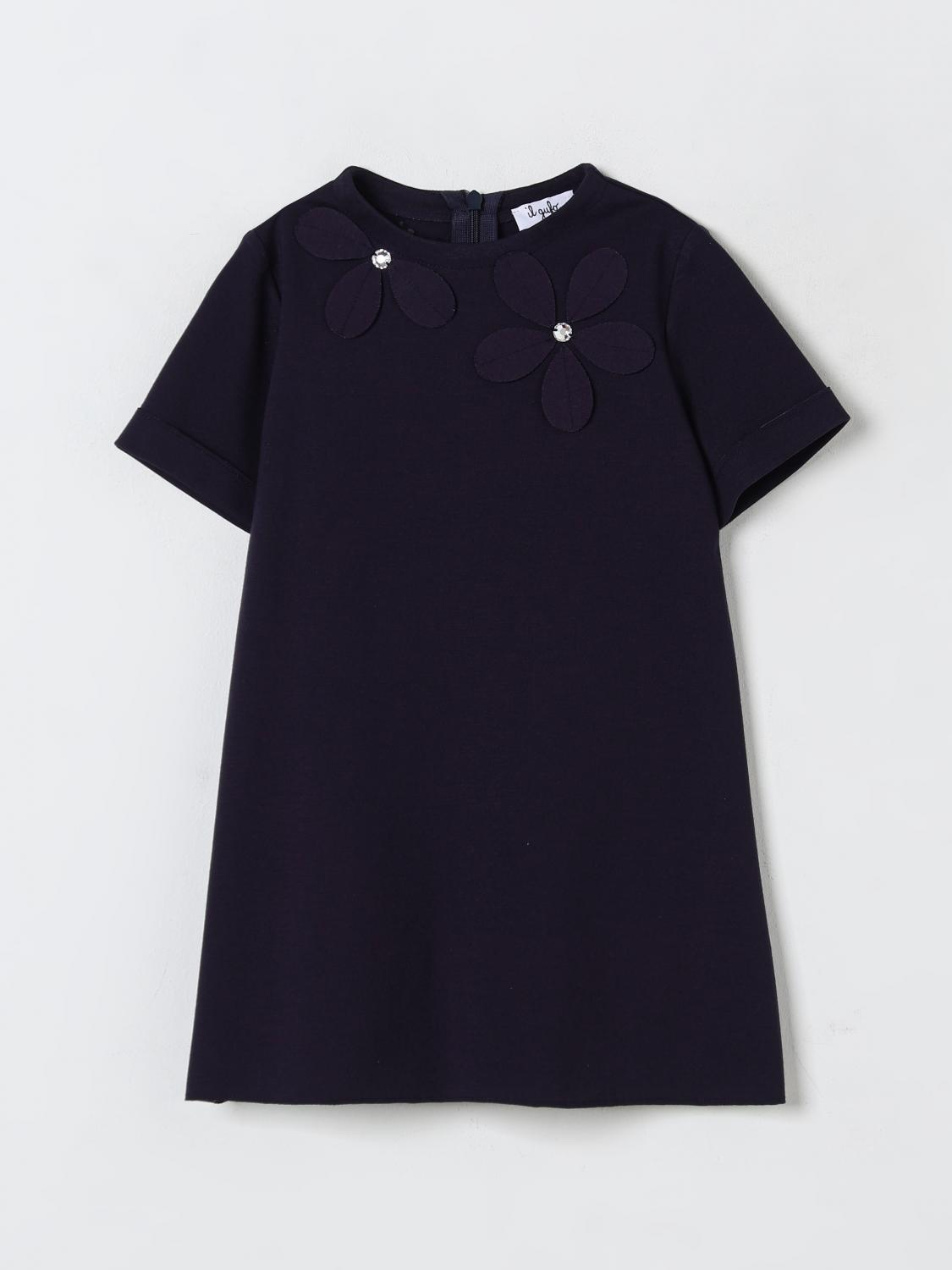IL GUFO Kleid Kinder Farbe Blau