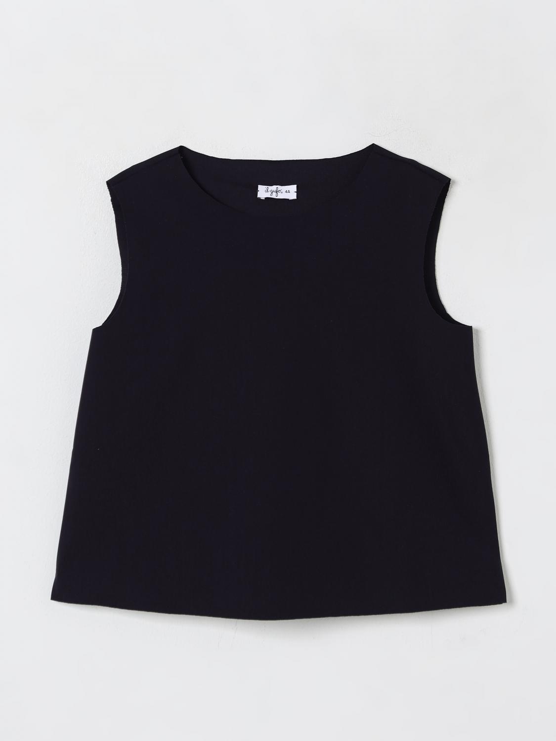 Il Gufo Top  Kids Color Blue In Blue