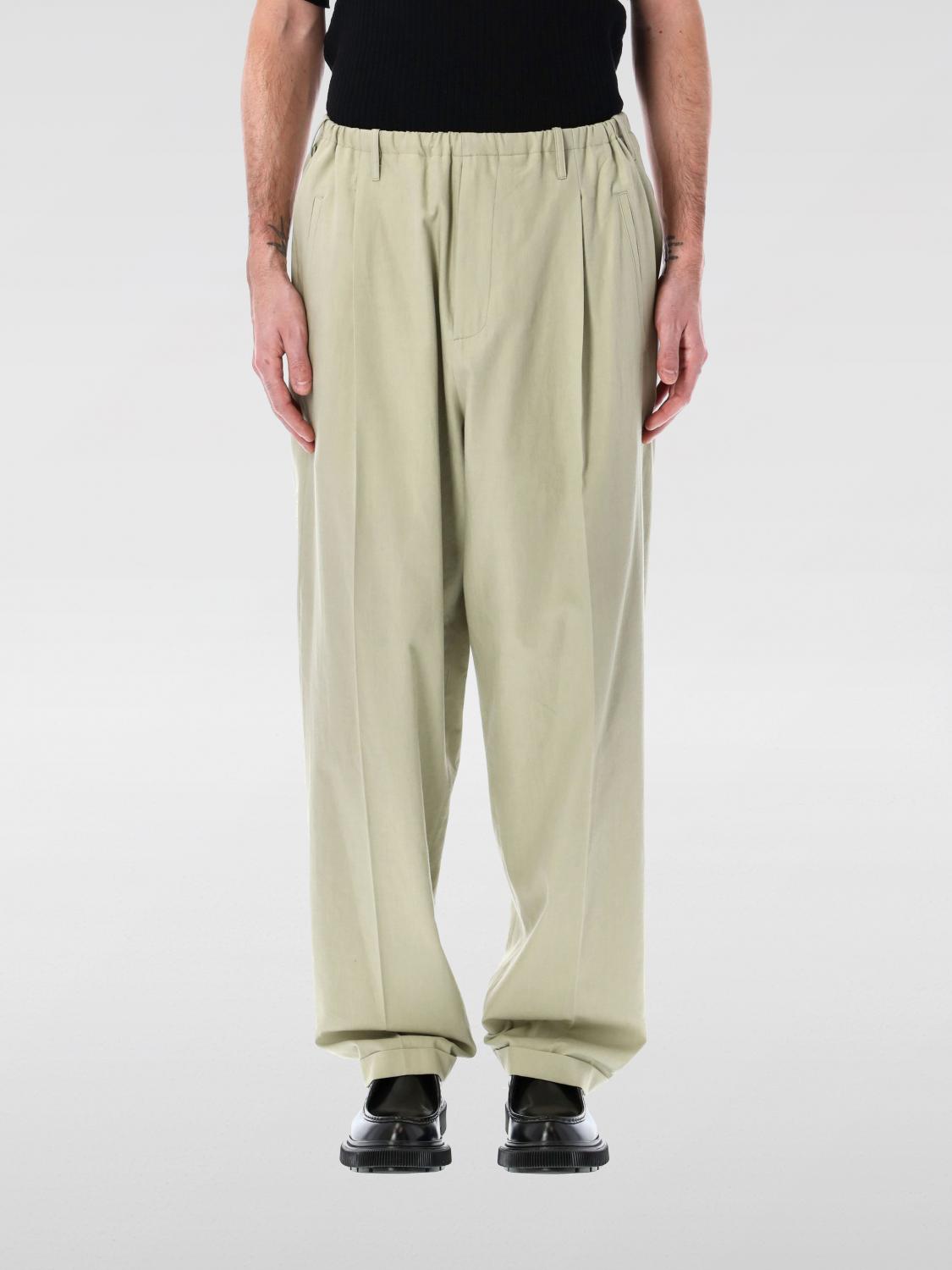 Magliano Cotton People Pants In Beige