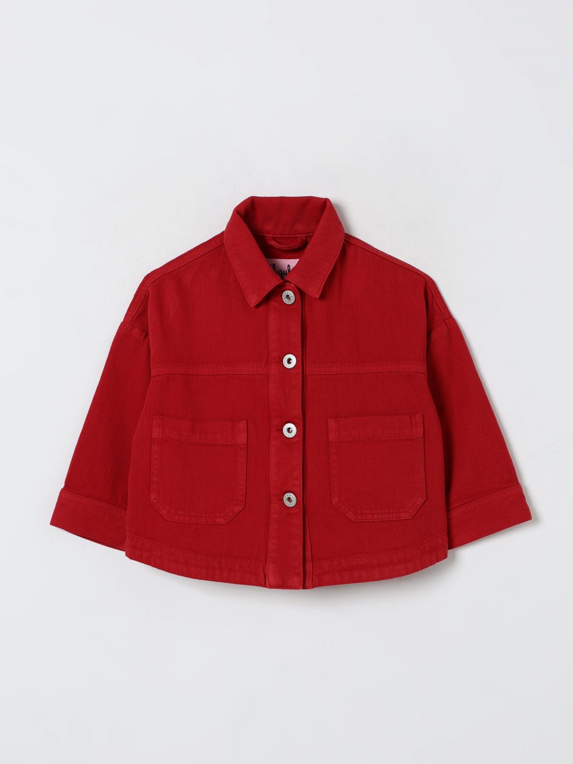 Il Gufo Jacket Kids Color Brick Red In Brick Red