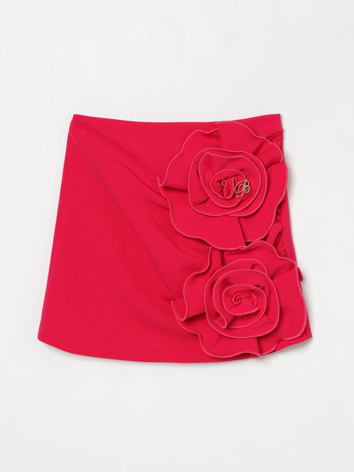 Miss Blumarine Skirt Kids Color Red In Red