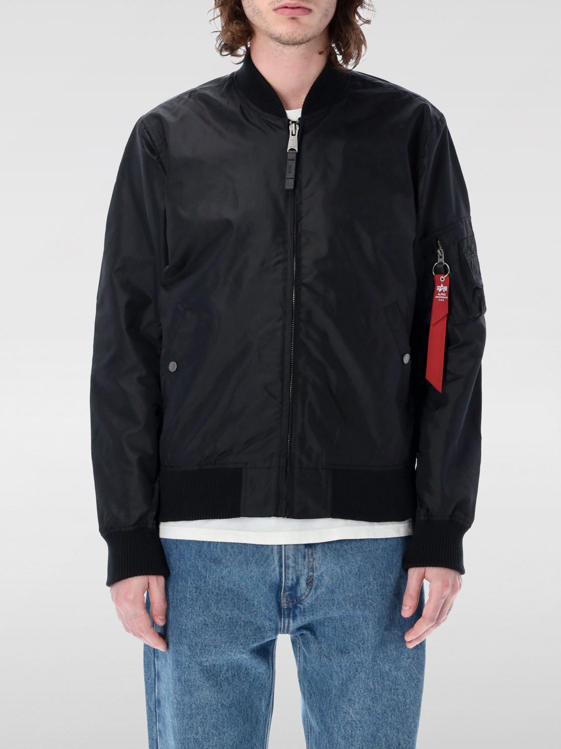 Shop Alpha Industries Jacket Men Color Black In Schwarz