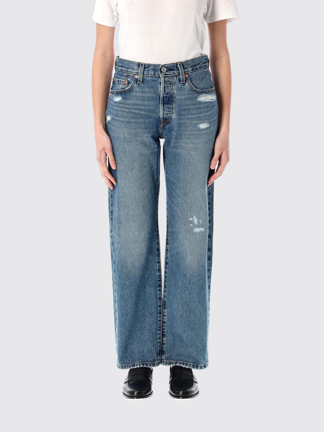 Levi's Jeans Woman Color Blue In Blau