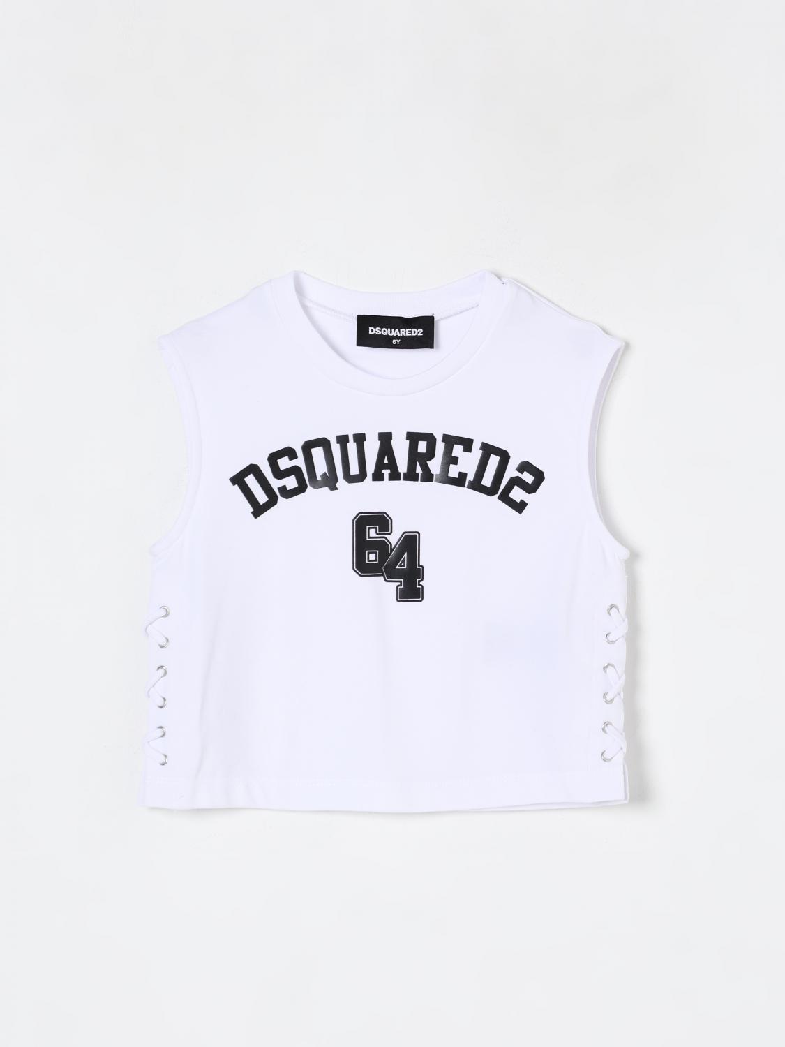 Dsquared2 T-shirt Kids Color White In White